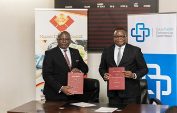 THE MALAWI STOCK EXCHNAGE (MSE) AND PUBLIC PRIVATE PARTNERSHIP COMMISSION (PPPC) SIGN STRATEGIC MoU TO STRENGTHEN PPPs AND DRIVE INVESTMENT IN MALAWI